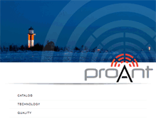 Tablet Screenshot of proant.se